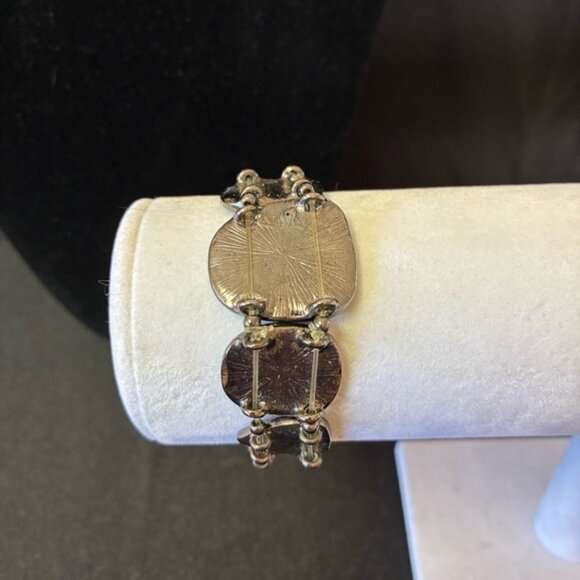 Purple Abalone Shell Necklace & Stretch Bracelet Set - Picture 10 of 10